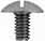 Tumbler screw, .430" head diameter, 8-32 threads